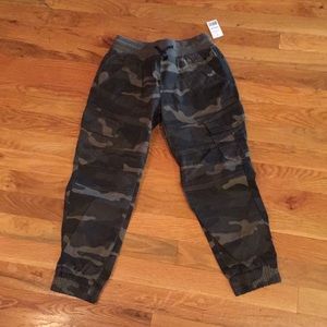 Camo joggers!